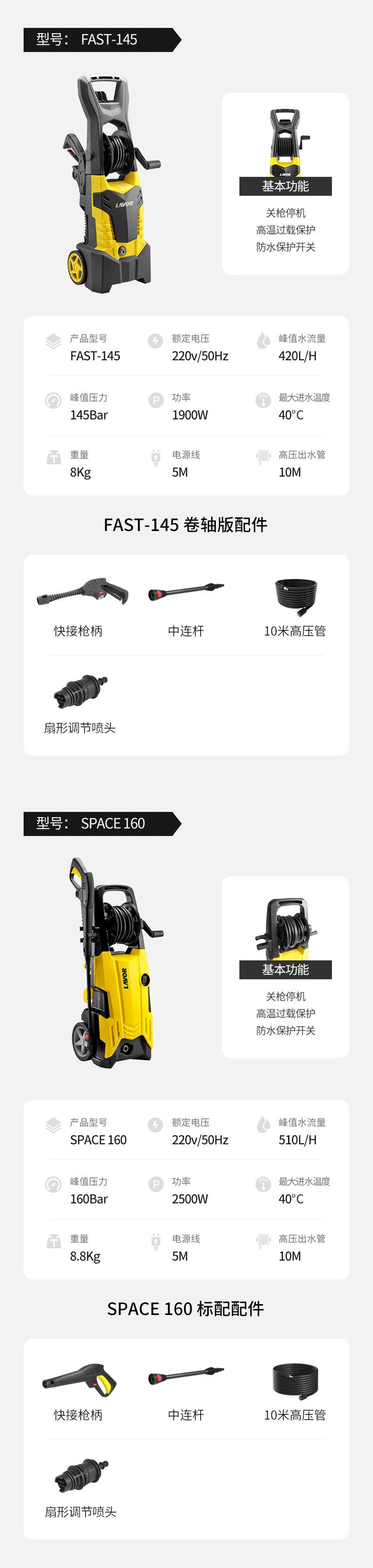 Lava High-Pressure Car Washing Machine for Home Use 220V High-Pressure Water Gun Garden Cleaning Machine High-Power Powerful Floor Cleaning and Car Washing Pump