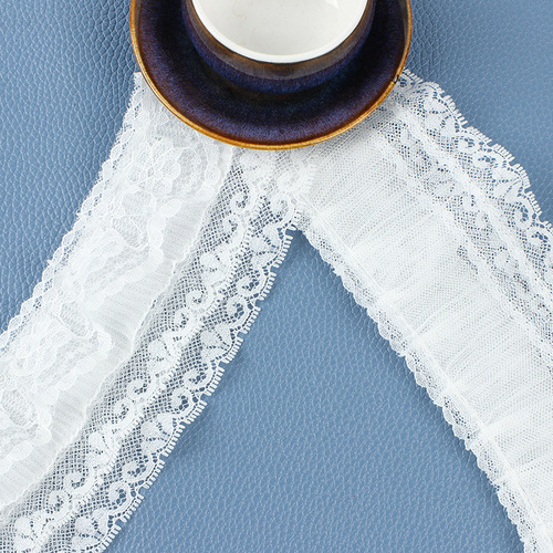 Lace pleats pleated craft lace new lace accessories factory