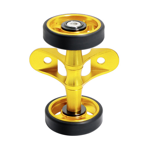 Fender bearing easy-running wheel Xiaobu folding car mud wheel mud wheel trailer trolley wheel double wheel cross-border