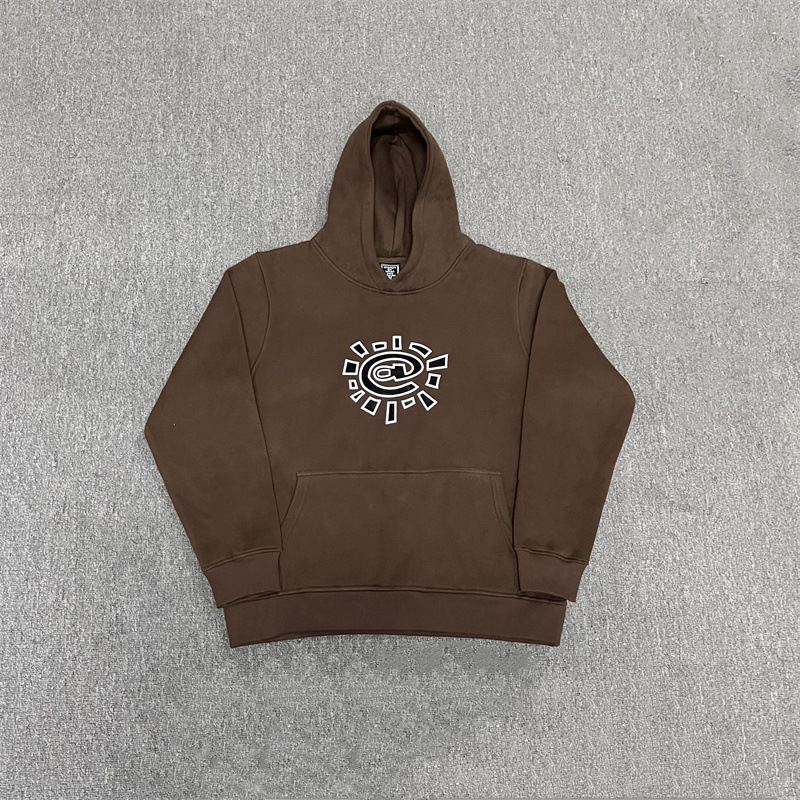 ADWYSD Autumn and Winter New Men and Women Couple Sun Roll Base Printed fleece-lined Hooded Sweat Casual Sweat Pants