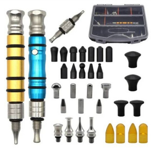 Repair Pen Set Car Dent Repair Tool Leveling Repair Pen Replaceable Head Percussion Dent Repair