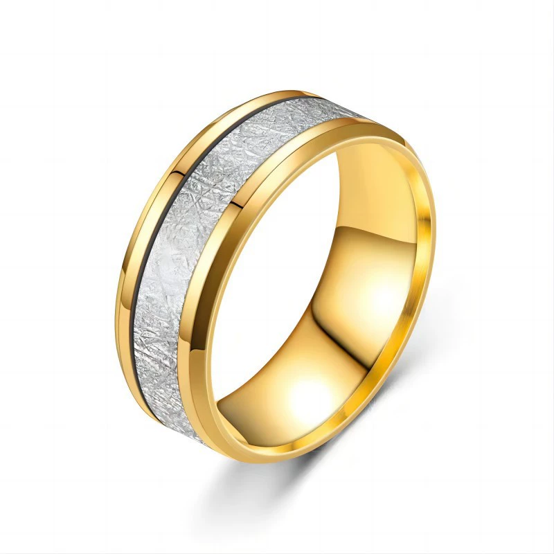 Fashionable ring stainless steel, accessory for men and women, for import, direct factory sales