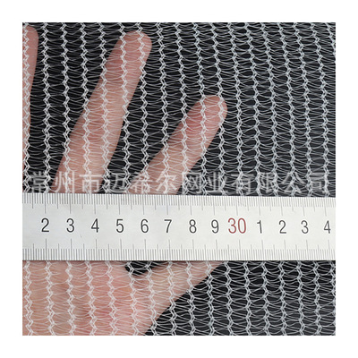 苹果园防冰雹网厂家  塑料冰雹网  白色防雹网  月牙型防护网