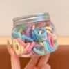 4# dopamine hair ties, 140 pieces, approximately 2.5cm