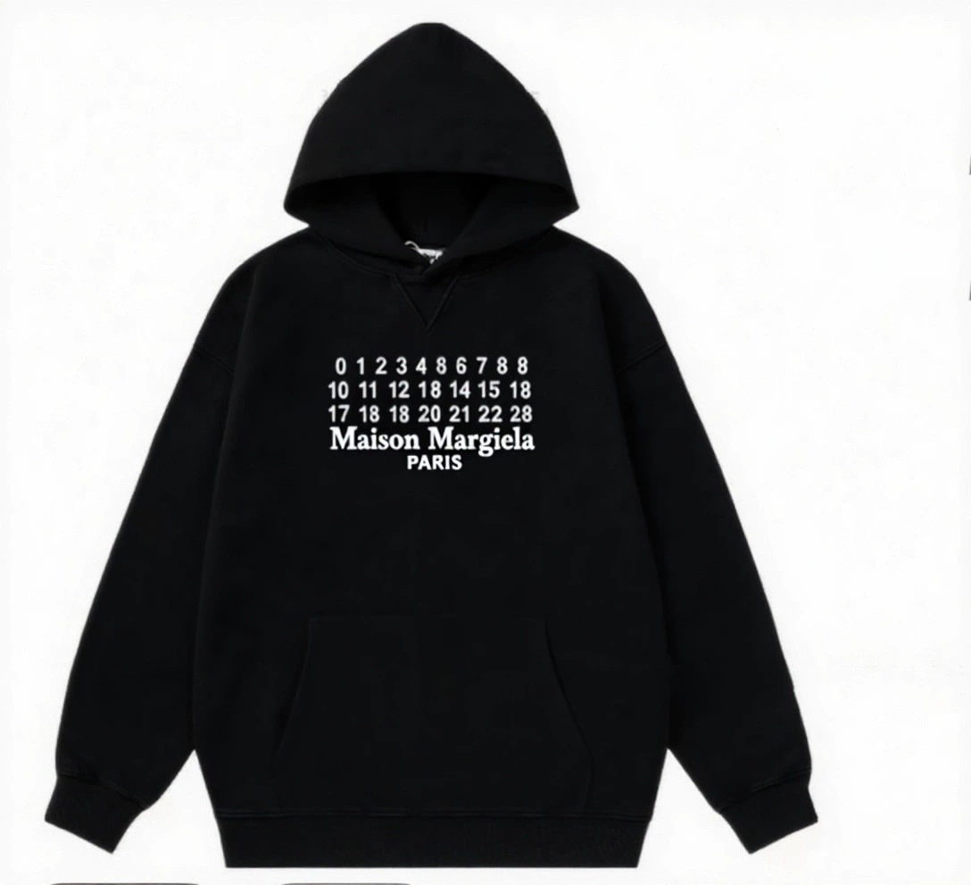 Футболка с длинным рукавом Maison Margiela унисекс свободного кроя с круглым вырезом