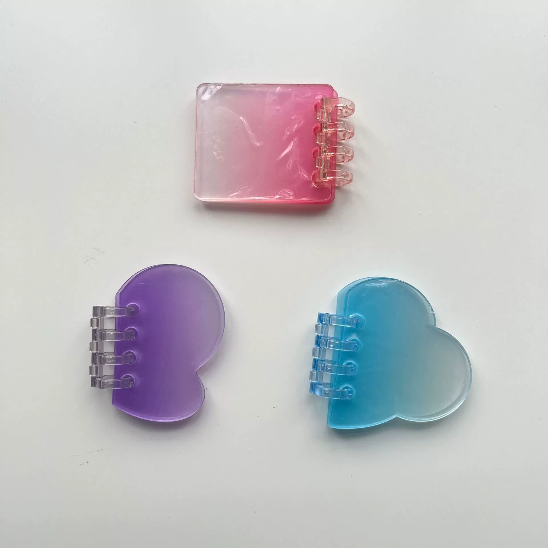 Этот самодельный акриловый мини-коллаж Goo Book акриловые украшения DIY Goo карта Прозрачная Пластина Goo пластина