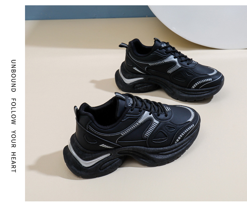 Ins version coréenne mesh papa pour femmes 2024 automne nouvelle étudiante respirante sport chaussures décontractées à la mode HB312_voghion.com