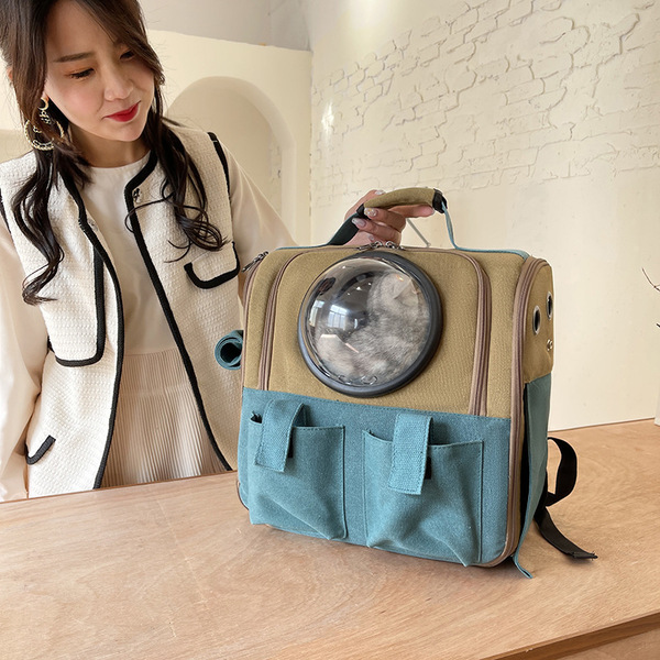 Capacious backpack