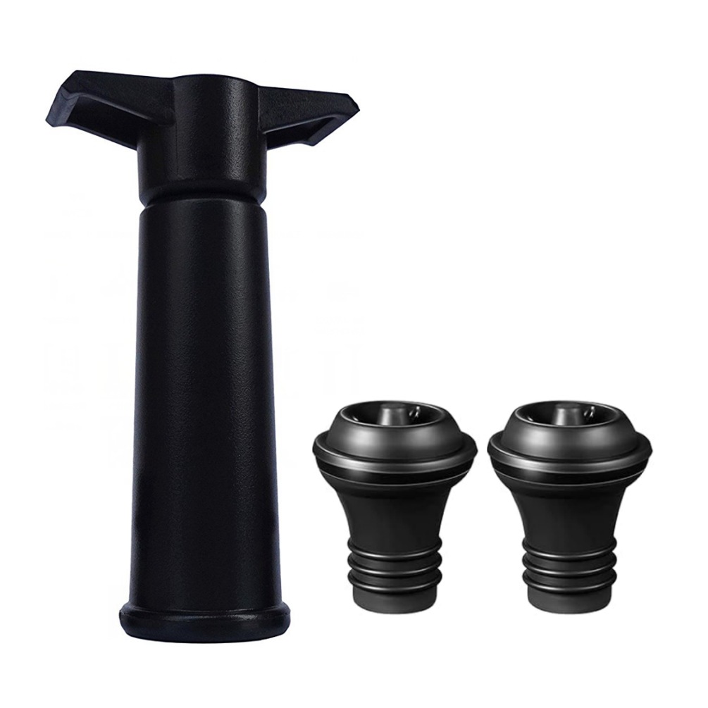 Conjunto de tres piezas de bomba de negro ordinario (negro de tres agujeros) + bolsa de OPP