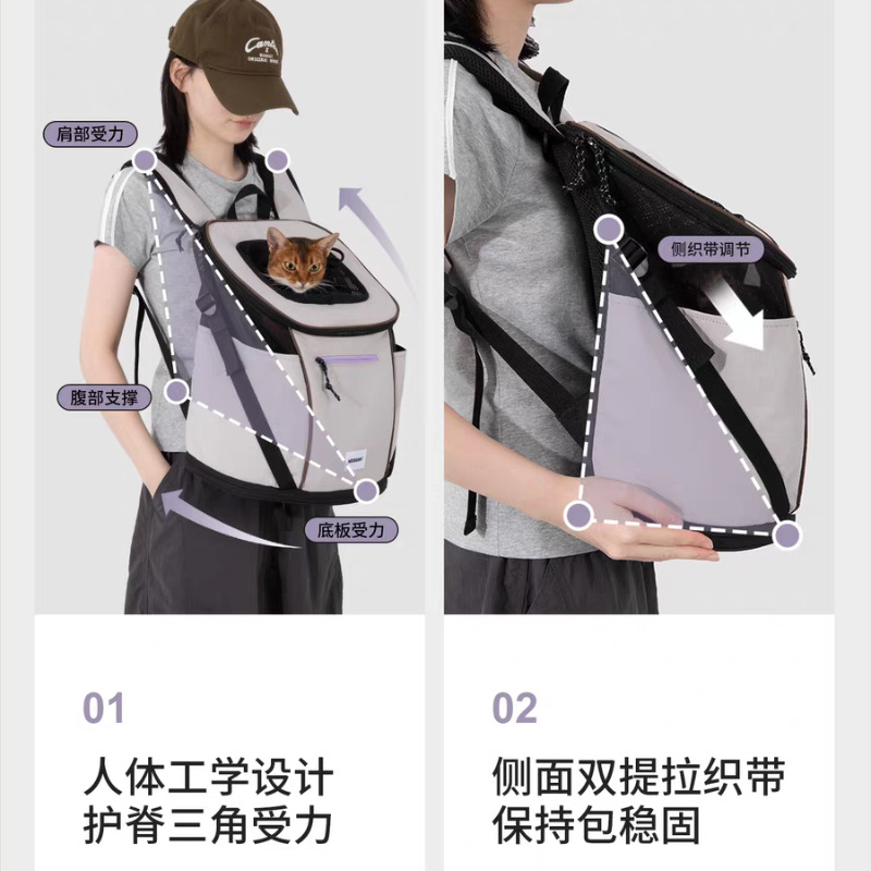 HiDREAM Breathable handheld backpack to go out
