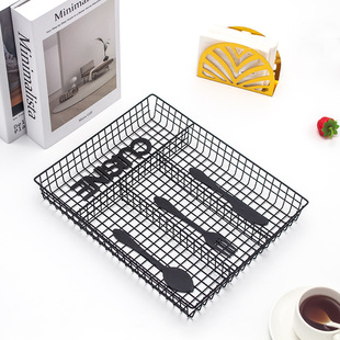 Household Daily Kitchen Tableware Storage Compartment Chopstick Cage Multi-Functional Drain Chopstick Tube Tableware Spoon Chopstick Cage