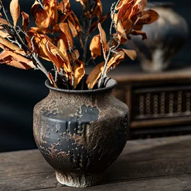 装饰花瓶;装饰器皿;仿真花