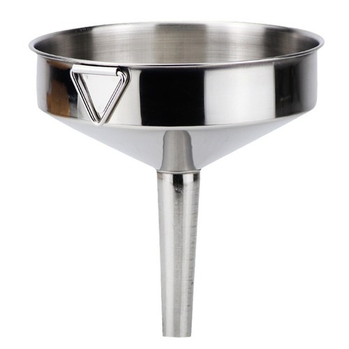 Non-magnetic stainless steel refueling small funnel with filter household small diameter wine leak kitchen oil pourer small oil leak