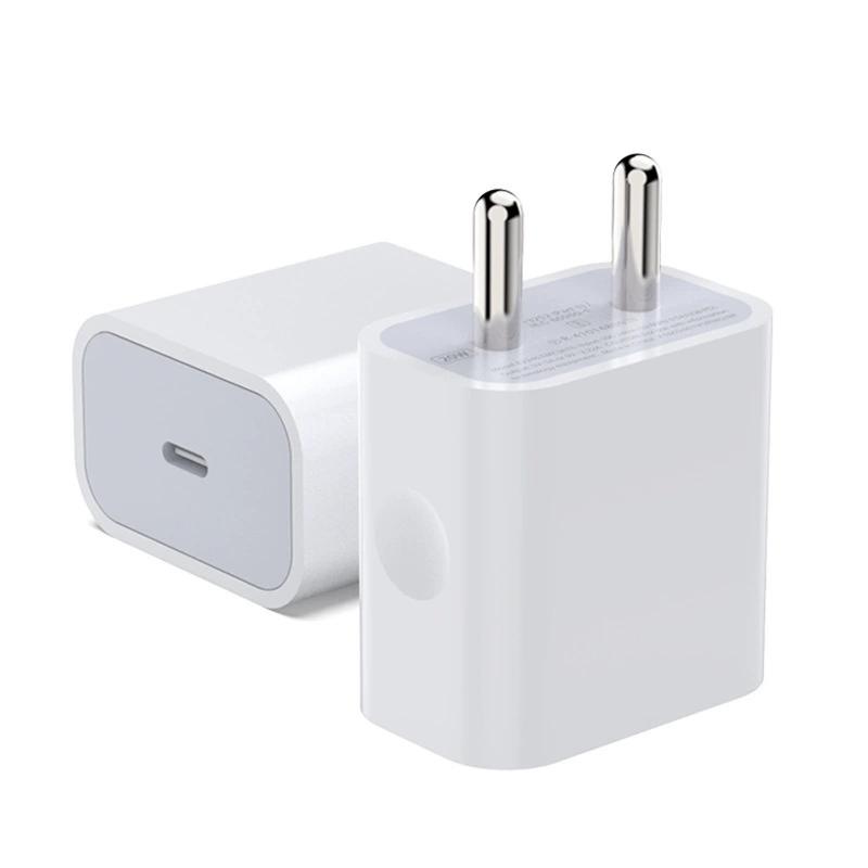 Apple совместимое зарядное устройство для iPhone 16, 20W, Индия, быстрая зарядка 20W