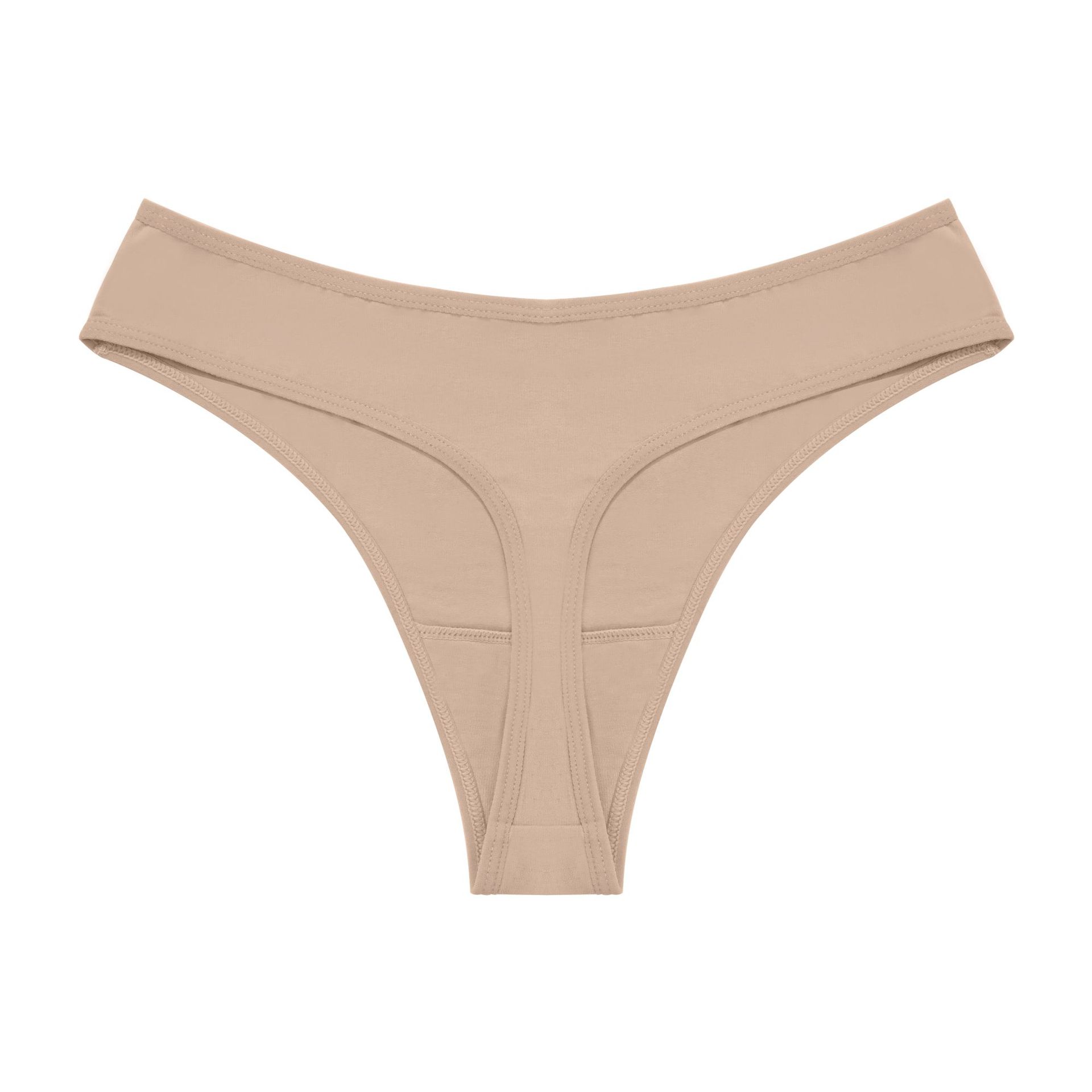 Europa y América peinados algodón thongs mujeres bikini sexy sin marcas cómodas calzoncillos de algodón transpirables mujeres al por mayor comercio exterior image 11