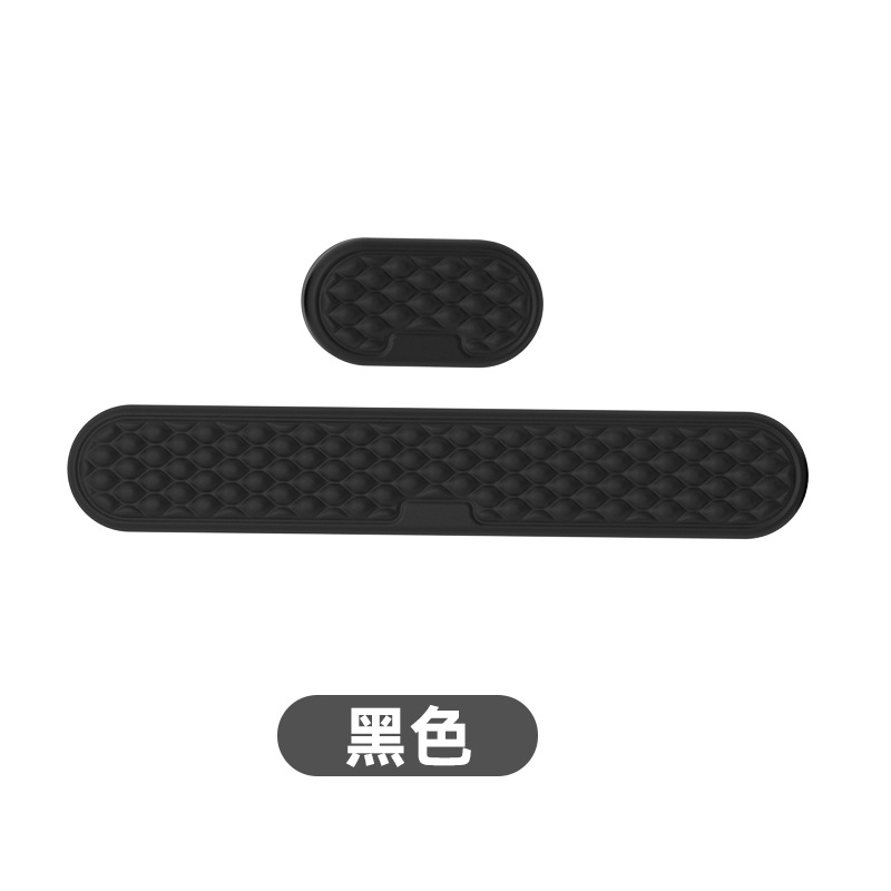 Amazon popular pulsera alfombrilla de ratón soporte de mano espuma de memoria rebote lento PU antideslizante inferior agua ondulación teclado titular de la mano