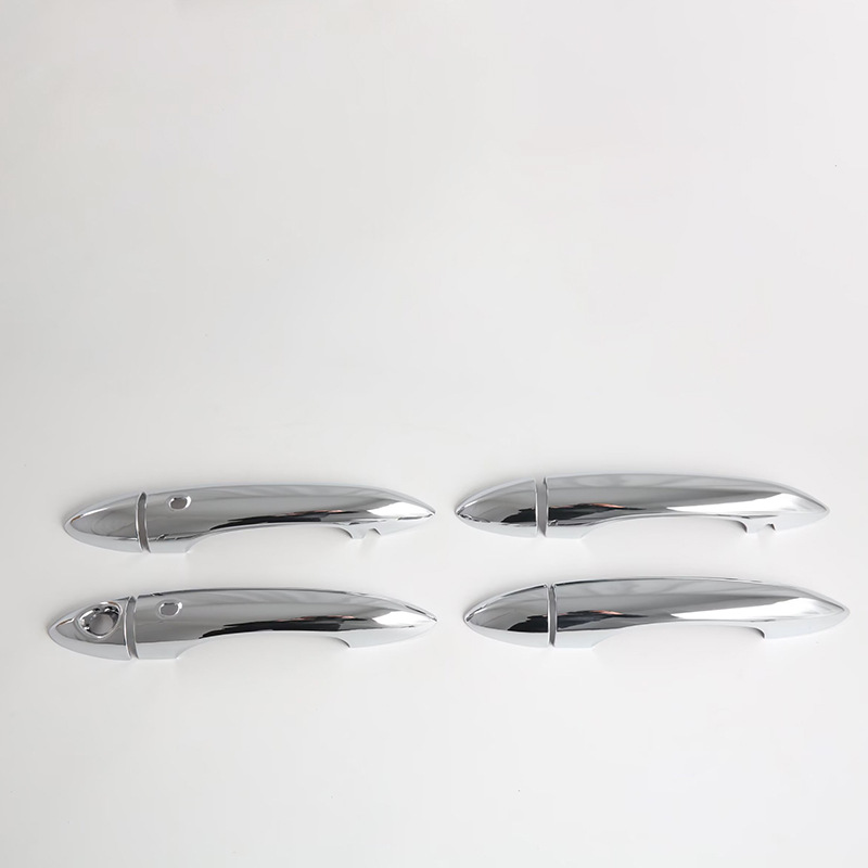 Suitable for Alfa Romeo Door Handle Exterior Car Decoration Accessories in Glossy Black Electroplating