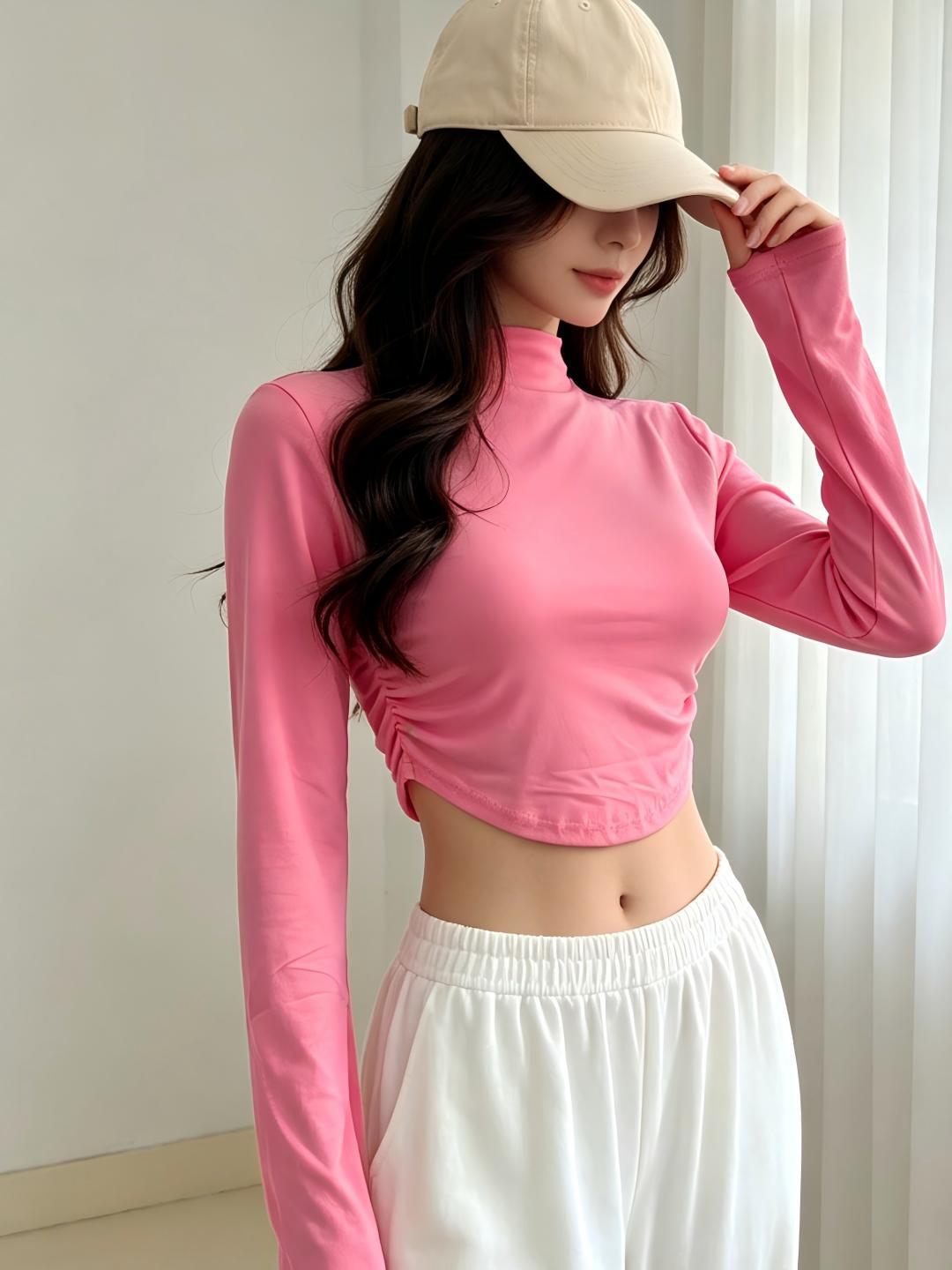 분홍색