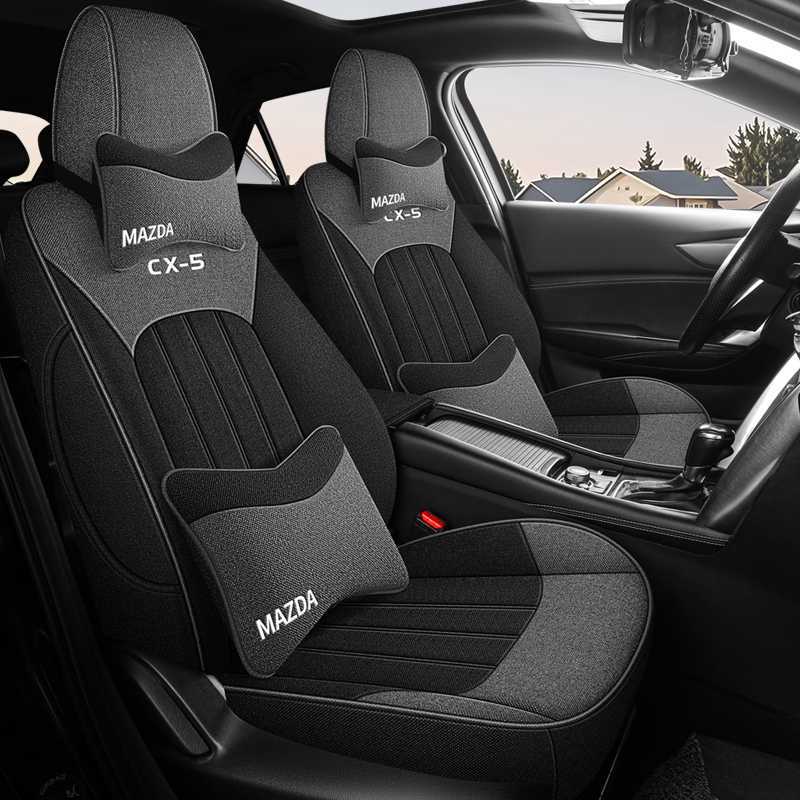 Mazda – Modelə uyğun (Original) oturacaq örtükləri Seasons Flax Car - black