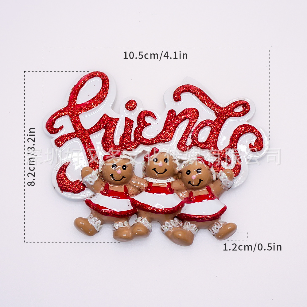 크리스마스 진저브레드맨 펜던트