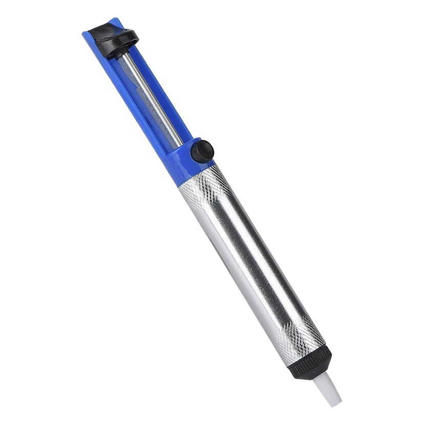 Заводской прямой всасывающий насос для олова, маленькое всасывающее устройство для олова, ручная Нескользящая Пайка для всасывания олова для удаления отработанного олова