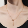 Fashionable universal pendant, diamond encrusted, Korean style, simple and elegant design, light luxury style, wholesale