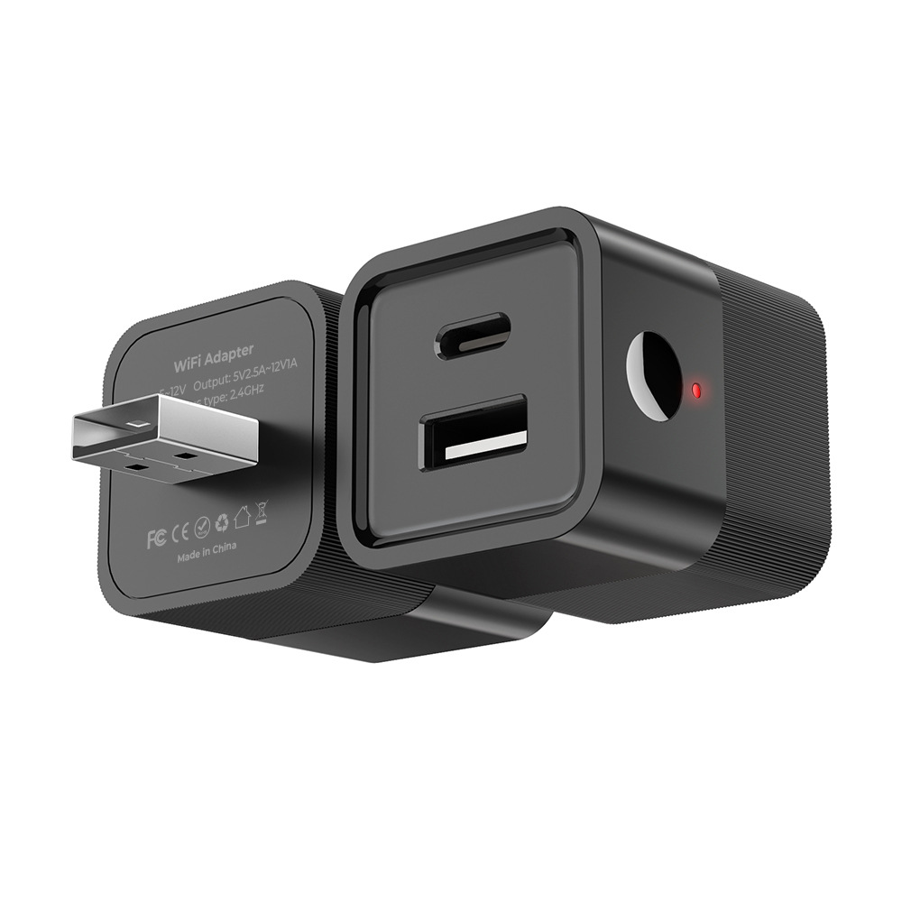 Adaptador USB inalámbrico inteligente 5V2A Adaptador de alimentación WiFi Cabeza de carga Control remoto Interruptor de temporizador de graffiti