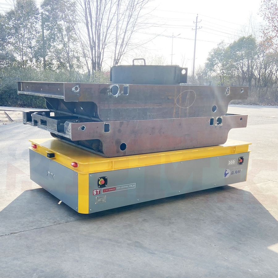 电动搬运车结构件无轨运输平车原地旋转无轨车【睿迈科自有工厂】