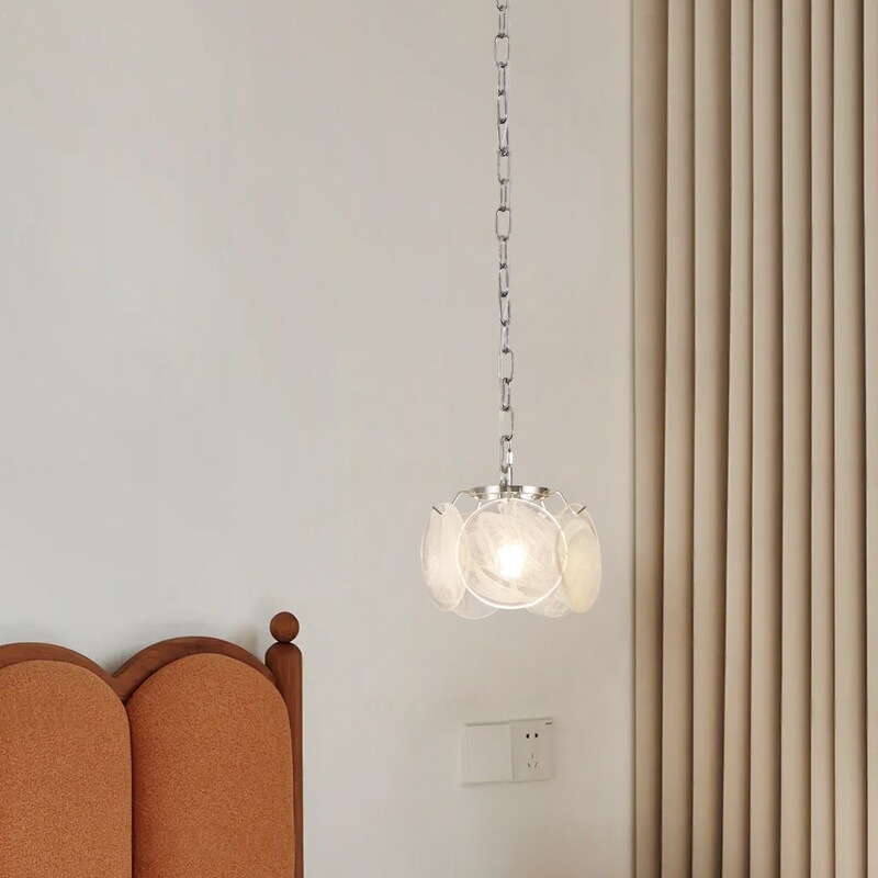 Murano Handmade Glass Bedroom Bedside Small Chandelier French Medieval Accessible Luxury Decorative Aisle Bar Table Lamp