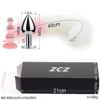 Double plug newbie S219 + white long pink tail