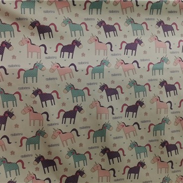 活性全棉斜纹儿童卡通床品面料 宝宝纯棉服装布 DIY手工布料 批发