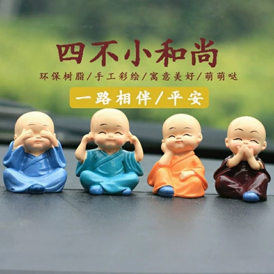 Four Little Monks Car Car ornaments