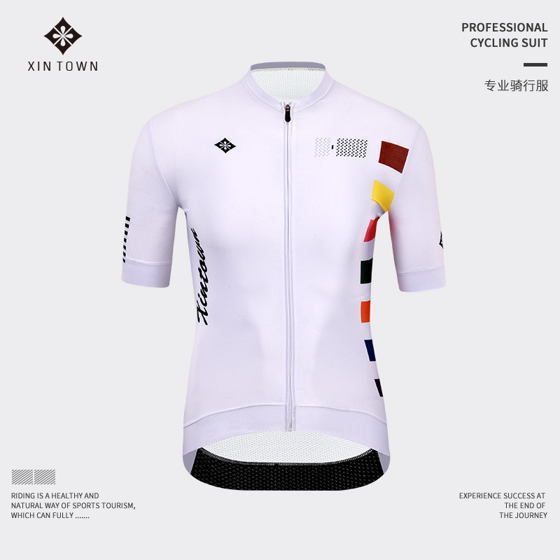 XINTOWN cycling suit short sleeve top cycling suit short top summer men's and women's road bike suit