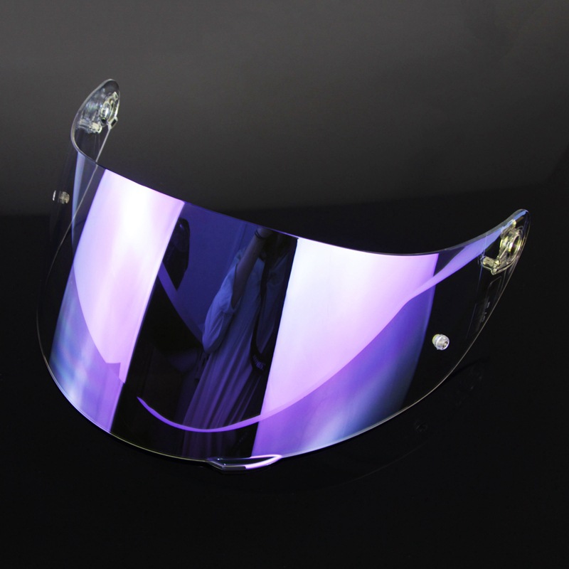 Dəbilqə (Kaska) aksesuarları, Motuoche Motorcycle Helmet - transparent-revo-blue-with-studs