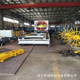 全自动钢筋笼绕筋机  数控钢筋笼滚焊机  半自动钢筋绕丝机 图片