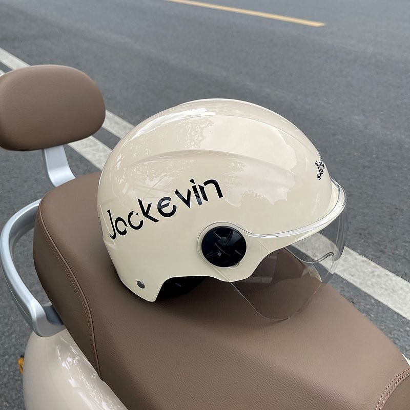 3C Certified Electric Motorcycle Helmet Summer Sunscreen Half Helmet