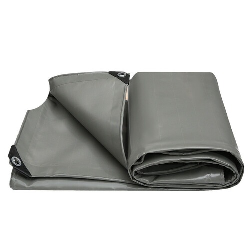 Scraping the cloth gray oil cloth rainproof cloth waterproof sunshade tent cloth canvas push-pull canopy top cloth truck thick tarpaulin