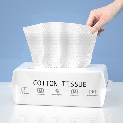 Factory wholesale [extra thick cotton face towel] disposable facial cleansing towel cotton soft towel makeup remover cotton beauty facial towel