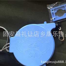 失手绳盒式鱼竿护竿绳 免缠绕 溜鱼 高弹 小号20米黑坑水库放杆绳