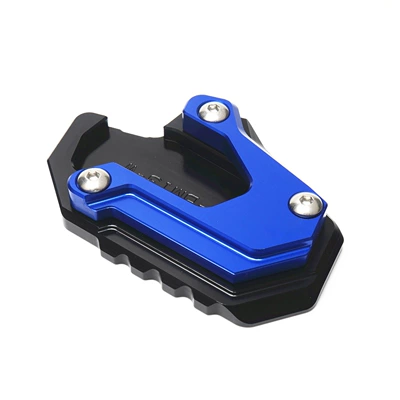 Motorcycle Kickstand, Models 24-25, Motorcycle pedals - no-logo-blue