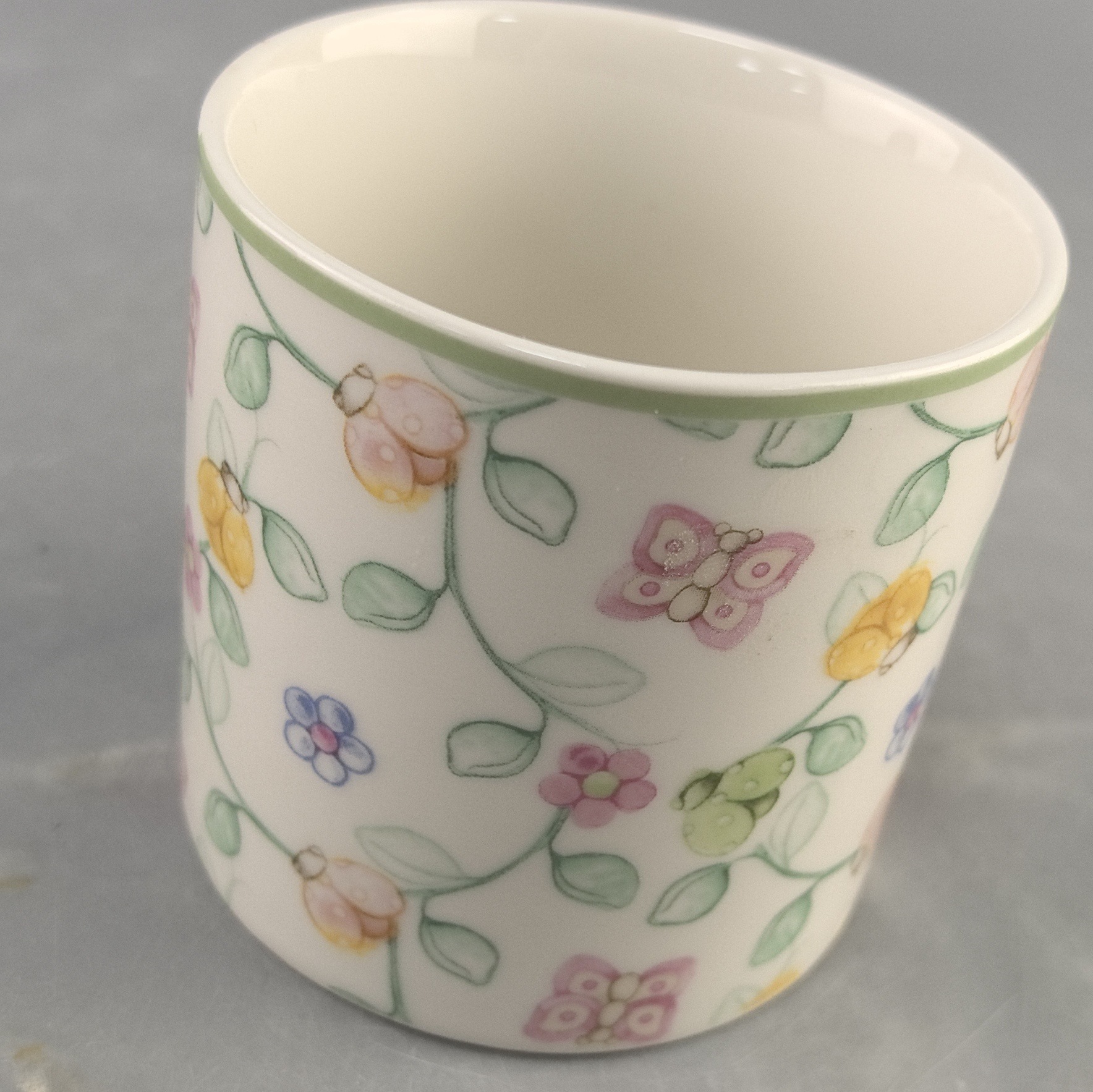 Vintage creativo flor de cerámica taza de cera de cera para mujeres alto valor de mano regalo flor taza de cera de adornos domésticos pequeños frescos