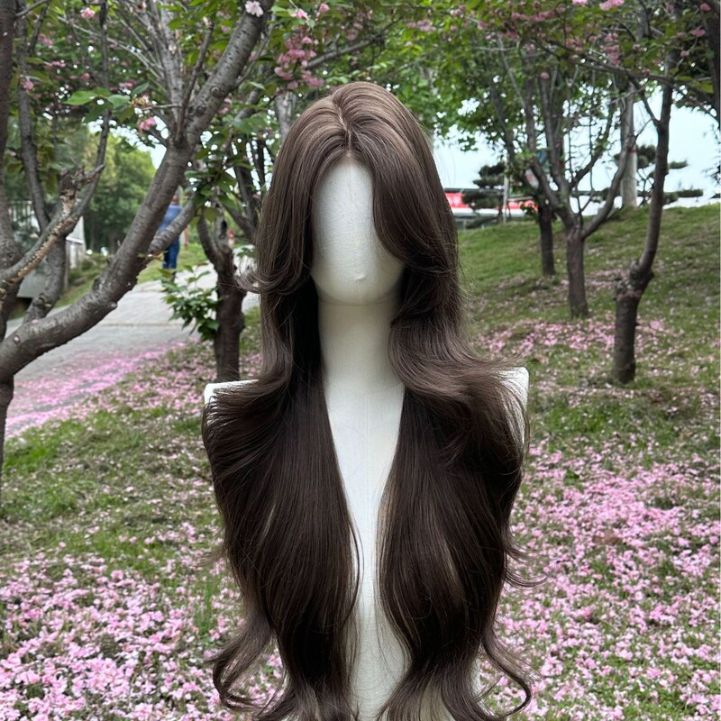 Wig for Women, Same Style as Xiaoyuanyuan, Full Head Wig, Hand-Crocheted, Lace Front, Elastic Inner Net Wig Wig for Women, Same Style as Xiaoyuanyuan, Full Head Wig, Hand-Crocheted, Lace Front, Elastic Inner Net Wig