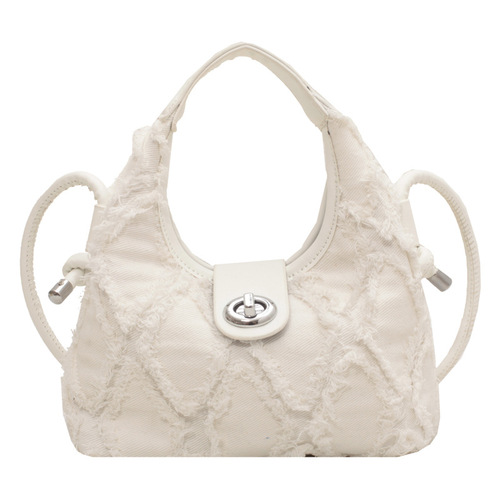 Niche Design Bags Women's Bags  Summer New Popular Versatile Crossbody Bags Fashion Diamond Canvas Handbags