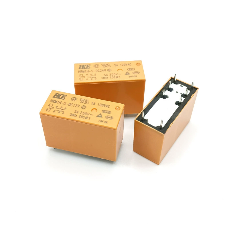 HRM1H-S-DC12V-C Оригинальный реле Huigang HRM1H-S-DC24V Конверсия Высокая чувствительность Тип 8-контактный 5A
