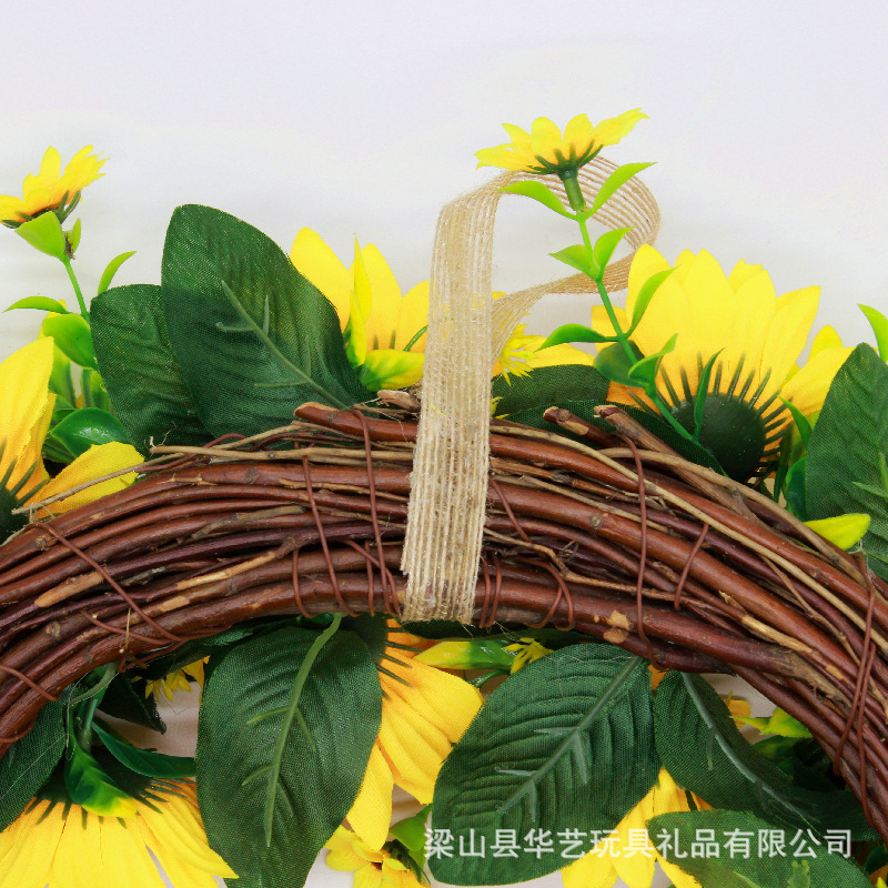 壁挂花环023 向日葵