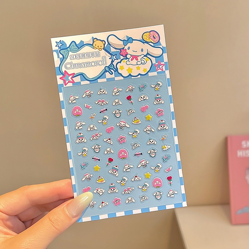 Niños parches de uñas super lindas chicas lindas usan pegatinas de dibujos animados de uñas seguras desmontables parches de uñas al por mayor image 181