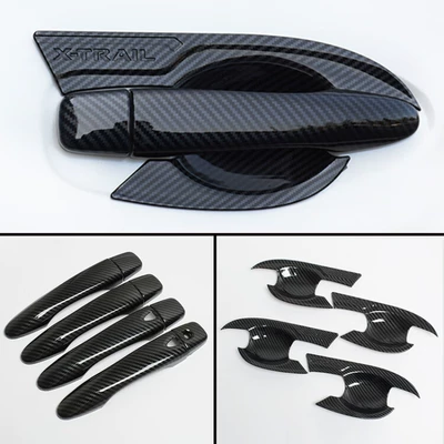 14-22 X-Trail Glory Handle Other Automotive Exterior Supplies - carbon-fiber-pattern-door-bowl-handles-12-pieces-primary-colors