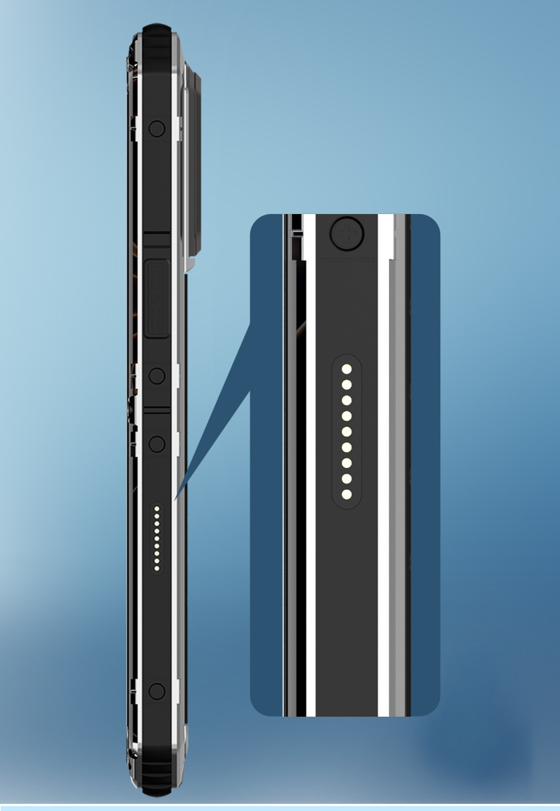 Ốp lưng iPhone 15 Pro Max chống sốc bốn lớp kim loại, chống nước, viền dày silicon mềm — Đen, Đỏ rượu, Vàng sáng, Cam chi tiết 12