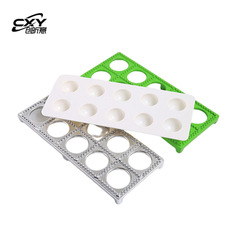 源頭廠家十孔意大利方形餃子模具DIY面點烘焙工具意式翻糖蛋糕模