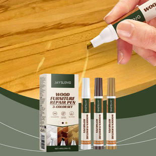 Jaysuing Wood Furniture Care Pen Wood Door Color Repair Furniture Paint Loss Color Pen Floor Scratch Pen